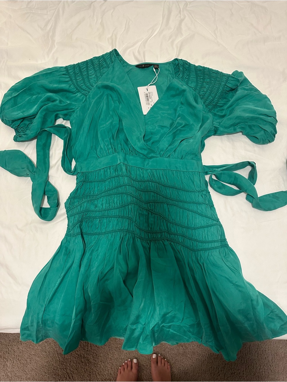 Ted Baker Green Dress